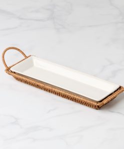 Willow & White, Hors D'Oeuvres Tray with Server